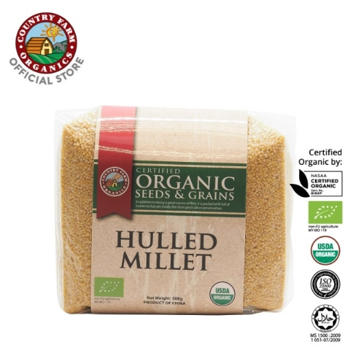 Picture of Country Farm Organics Non Stick Hulled Millet 500g