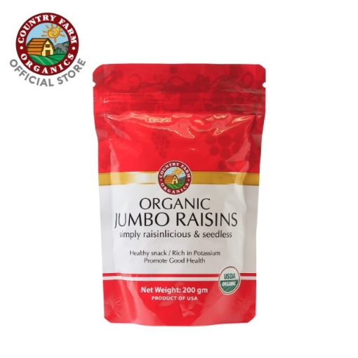 Picture of Country Farm Organics Red Raisin 200g