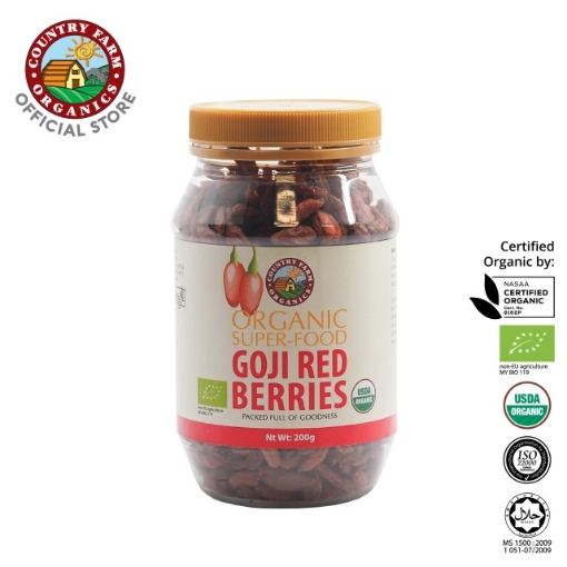 Picture of Country Farm Organics Dried Red Goji Berry 200g