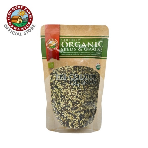 Picture of Country Farm Organics Tri-Colour Quinoa 250g