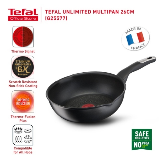 Picture of Tefal Unlimited Multipan 26cm Without Lid (G25577)