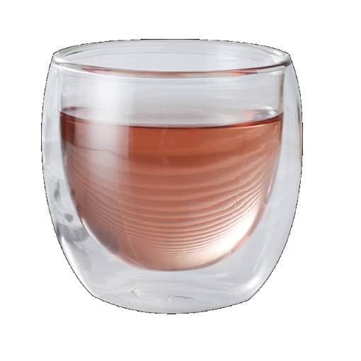 Picture of Double Layer Glass Cup (round) 110cc