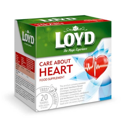 Picture of [Expiry Date: 31 Jan 2023] LOYD CARE ABOUT HEART 20'S X 2G