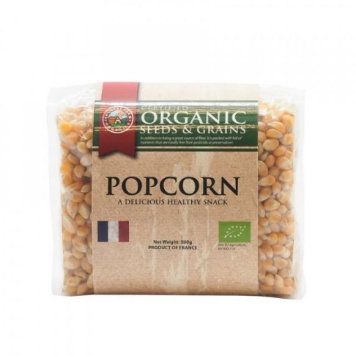 Picture of Country Farm Organics Yellow Butterfly Popcorn 500g