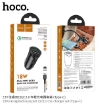 Picture of HOCO Z39 TYPE-C FARSIGHTED DUAL PORT QC3.0 CAR CHARGER