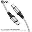 Picture of HOCO X50 TYPE-C TO TYPE-C (L=2M) EXQUISITO 100W CHARGING DATA CABLE