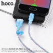 Picture of HOCO U73 STAR GALAXY SILICONE CHARGING DATA CABLE MICRO