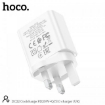 Picture of HOCO DC22 COOLCHARGE PD20W+QC3.0 CHARGER (UK)