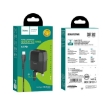 Picture of HOCO C77B HIGHWAY DUAL PORT CHARGER SET (LIGHTNING)