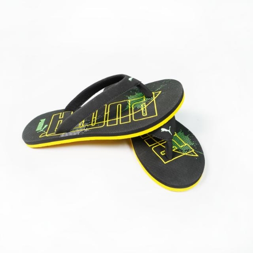 Picture of PUMA Pastel V1 IDP Puma Black-Puma White-Vibrant Yellow-Summer Green Adults Female - 38060101