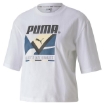 Picture of PUMA TFS Graphic Regular Tee-Puma White-Female-59774702