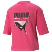 Picture of PUMA TFS Graphic Regular Tee-Glowing Pink-Female-59774725