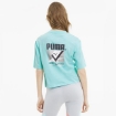 Picture of PUMA TFS Graphic Regular Tee-ARUBA BLUE-Female-59774733