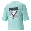 Picture of PUMA TFS Graphic Regular Tee-ARUBA BLUE-Female-59774733