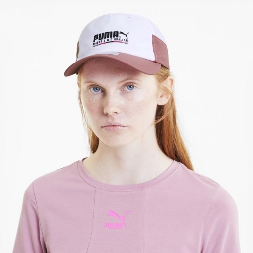 Picture of PUMA TFS Cap-Puma White-Foxglove-ADULT-Unisex-02284601