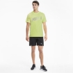 Picture of PUMA Run Logo SS Tee-Fizzy Yellow-Male-51937405