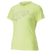 Picture of PUMA Performance Branded Short sleeve Tee-Fizzy Yellow-White & Black PUMA-Female-51953706