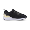 Picture of PUMA Muse X-2 Metallic Wn s-Puma Black-Puma Team Gold-Female-37083807