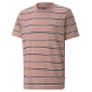 Picture of PUMA Modern Basics Striped Tee-Bridal Rose-Male-58366714