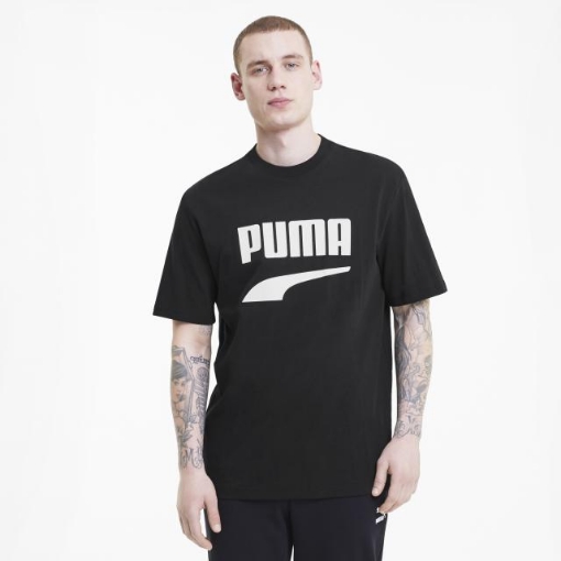 Picture of PUMA Downtown Graphic Tee-Puma Black-Male-59762601