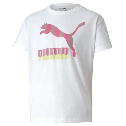 Picture of PUMA Classics Tee G-Puma White-candy-Female-58333457