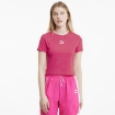 Picture of PUMA Classics T7 Tight Top cropped-Glowing Pink-Female-59763125