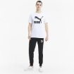 Picture of PUMA Classics Logo Tee-Puma White-Male-59774002