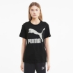 Picture of PUMA Classics Logo Tee-Puma Black-Female-59761801