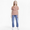 Picture of PUMA Classics Logo Tee-Bridal Rose-glitter-Female-59761814