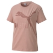 Picture of PUMA Classics Logo Tee-Bridal Rose-glitter-Female-59761814