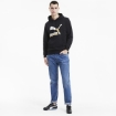 Picture of PUMA Classics Logo Hoodie-Puma Black-Gold-Male-59774151