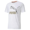 Picture of PUMA Classics Graphics Logo Tee-Puma White-Male-59777452