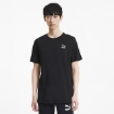 Picture of PUMA Classics Graphics Logo Tee-Puma Black-Male-59777456