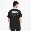 Picture of PUMA Classics Graphics Logo Tee-Puma Black-Male-59777456