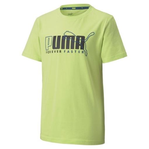 Picture of PUMA Alpha Graphic Tee B-Sharp Green-Male-58318834