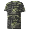 Picture of PUMA Alpha AOP Tee B-Puma Black-sharp green-Male-58319051