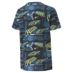 Picture of PUMA Alpha AOP Tee B-Digi-blue-Male-58319036