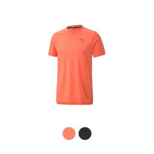 Picture of PUMA Run Laser Cat SS Tee-Nrgy Peach-Male-51936904