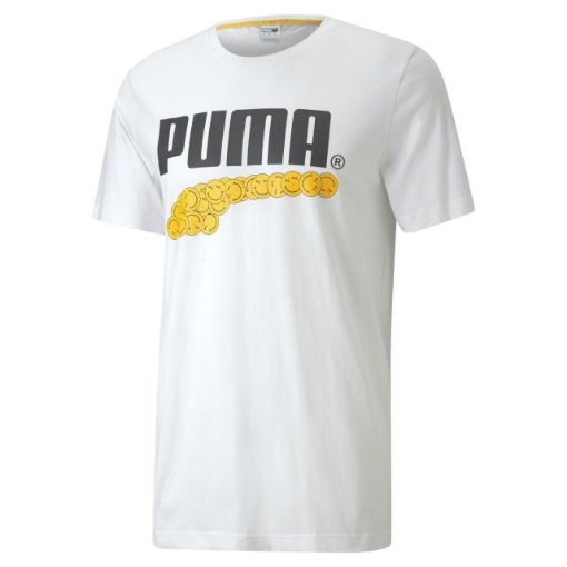 Picture of PUMA Club Graphic Tee-Puma White