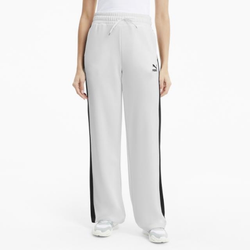 Picture of PUMA Classics Wide Leg Pants-Puma White