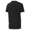 Picture of PUMA ESS Logo Tee B-Puma Black-Sharp Green