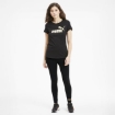 Picture of PUMA ESS Logo Leggings-Cotton Black-Gold