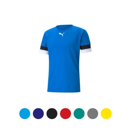 Picture of PUMA teamRISE Jersey Electric Blue Lemonade-P