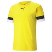 Picture of PUMA teamRISE Jersey Cyber Yellow-Puma Black-