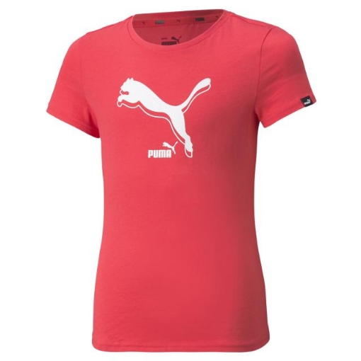 Picture of PUMA POWER Logo Tee G Paradise Pink - 58921935