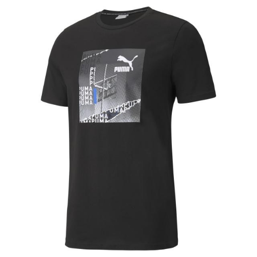 Picture of PUMA Graphic Tee Photo Print Puma Black - 53266801